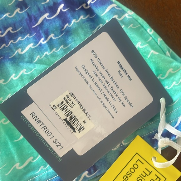 Coco Moon Hawaii - Nalu Bamboo Knotted Hat - Picture 4 of 6